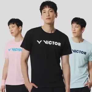 빅터 배드민턴 기획반팔티셔츠 공용 기본티 T-40050