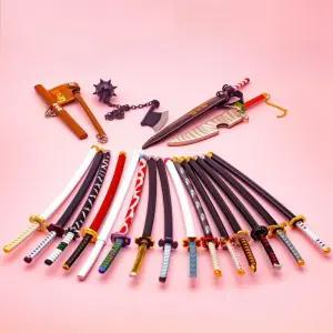 귀멸의칼날 일륜도 모형 검 카마도 탄지로 칼 젠이츠 애니 무기 코스프레 소품 굿즈