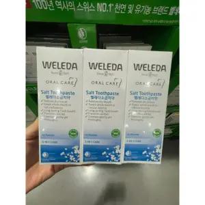 벨레다 소금 치약 75ml 3개 코스트코 무계면활성제 페퍼민트 멘톨향 구취