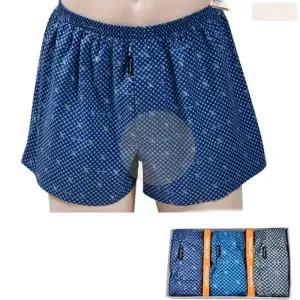 빅사이즈 120 남자 사각 트렁크 팬티 3개입 순 면 드렁크 언더웨어