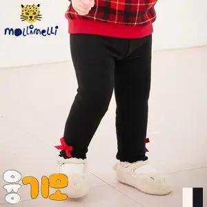 [몰리멜리] 리본포인트융기모레깅스