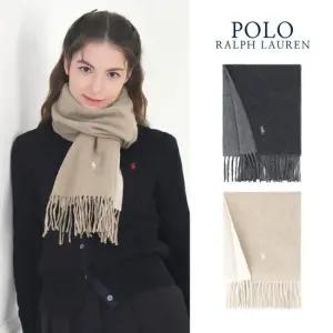 [백화점판] 폴로 포니자수 클래식 리버시블(양면) 울 머플러 모음전 택1