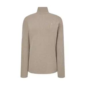 [헤지스] 여성 카멜 멜란지 긴 소매티셔츠 WSTS4D915CM