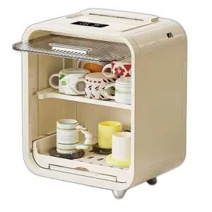 사무실 식기 소독기 텀블러 건조기 찻잔 정리대 소형 자외선