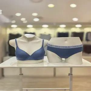 휠라언더웨어 NEW푸딩 밴드 와이어 브라팬티 여성세트 FI253BR07F011 블루