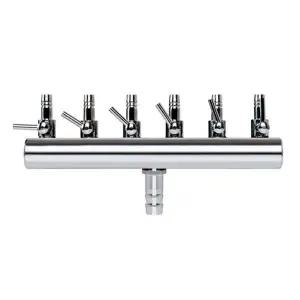 [골드스마일]어항산소공급기 6구 분배기 분지 에어 조절기 분배기