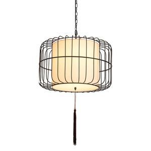 MTDYD 펜던트 조명 천장, 크리에이티브 버드케이지 철제 걸이 램프, 플러시 마운트 E27 샹들리에, 패브릭 램프쉐이드, 거실 및 식당 장식용 조명기구