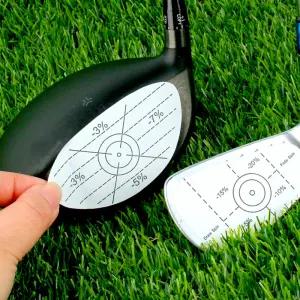 골프임팩트타점스티커100매입 드라이버아이언연습용 타점확인스티커세트