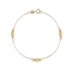 18k 샌드앤미러 볼 팔찌_17.5cm