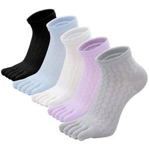 헬로맘마 여성용 발가락 양말 귀여운 고양이 강아지 발목