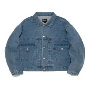 lee 트러커 데님 자켓 인디고 미듐