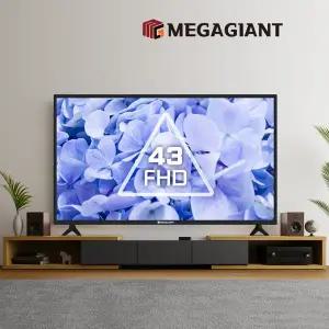 [메가자이언트]메가TV 101cm(43인치)TV FHD LG패널 고화질 LED 에너지1등급티비 기사님 방문설치