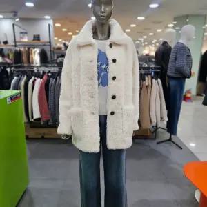 시슬리/애플아울렛/페이크 테디베어 싱글 자켓 SA LEC5561