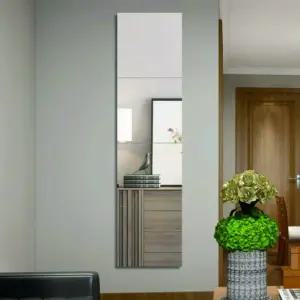 아크릴 거울 30x20cm 붙이는 안전 전신 부착형 벽걸이 욕실 사각 현관 거실 화장대 무타공 아크릴거울