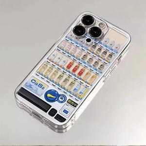 아이폰 11Pro 16 15 14 13 Pro Max 12Mini XS 케이스, XR 충격 방지 자판기 케이스 Plus 8 소프트 7 SE용