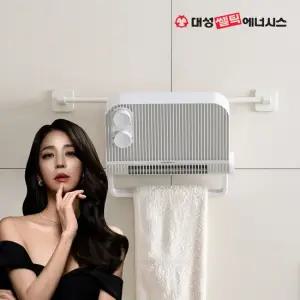 대성쎌틱 가정용 욕실온풍기 전기 PTC 히터 화이트