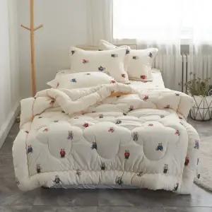 [베개솜증정]룸마이룸 테디베어 차렵이불패드세트 SS