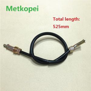 바이크 오토바이 GN125 타코미터 회전 속도 케이블 와이어 라인 스즈키 125cc GN GS 변속기 부품 길이 52.5