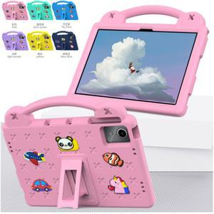 레노버 탭 M11 용 키즈 케이스 11 인치 TB331FC TB330FU 충격 방지 만화 EVA 베어 타블렛 커버 Xiaoxin Pad 2024 브래킷 포함