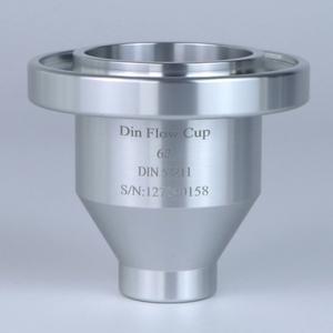 DIN 플로우 딥 컵 사용 53211 오리 점도계 페인트 가능 2 직경 3 4 6 점도 싱글 푸시 5 8mm