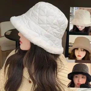 여성 벙거지 모자 데일리 방한 패딩 여성 겨울 모자 양털 따뜻한