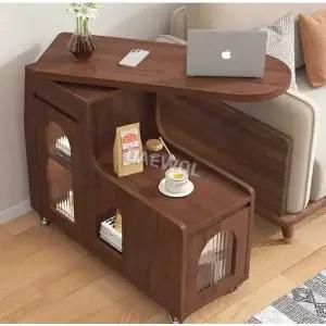 사이드테이블 이동식 회전 커피 테이블 소파옆 협탁