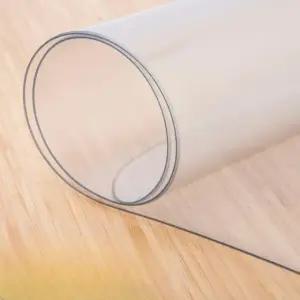 테이블 투명 식탁보 대형 매트 두꺼운 비닐 16mm 60x60cm 직각