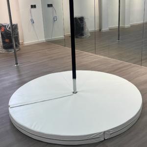 폴댄스 매트 공중 원형 보호 폴댄스매트 요가 접이식 링 원형매트