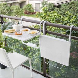 슬림 난간 의자 미니 바테이블 2층침대 노트북 걸이형 테이블 꽃꽂이 대 좌식테이블