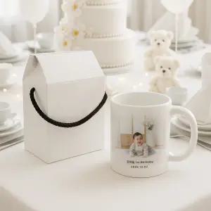 1개부터(추가금X) 주문 제작 답례품 머그컵 기념일 카페 미용실 업체 상호 인쇄