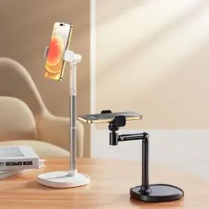 모션뷰 X66F 탁상용 스마트폰 거치대 항공샷 촬영 방송 핸드폰 스탠드