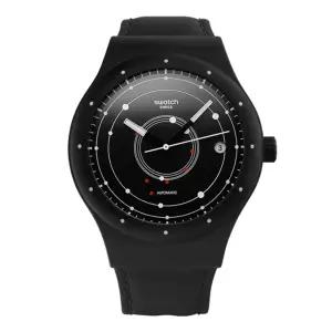 손목 시계 남성 가죽 SISTEM BLACK SUTB400