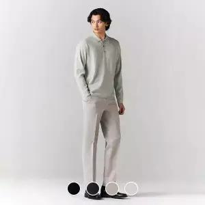 114511 MW 테이퍼드 히든밴딩 슬랙스