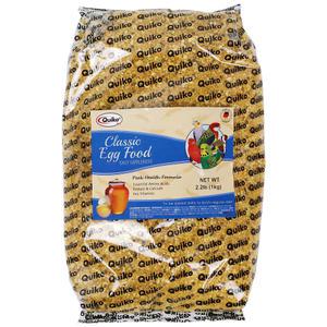 퀴코 클래식 옐로우 에그푸드 1kg 앵무새 핀치 메추리 닭 모든조류 간식 먹이