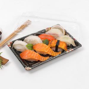 [BP] 사각 초밥접시 XYW-07 꽃무늬 1박스 400SET