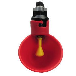 DIY 빨강 컵 닙플 1개 탭 나사 수직 수평 니플 병아리 양계장 닭 조류 급수기 닢플