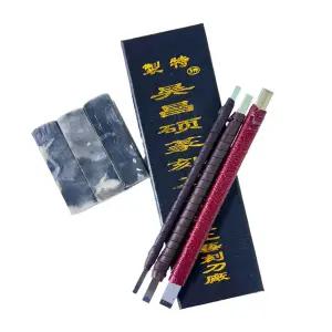 오창석전각도 3본세트 전각도 낙관칼 인장