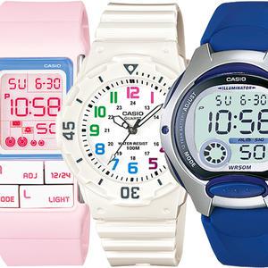 카시오정품 학생손목시계 방수 전자 패션 남자여자 우레탄