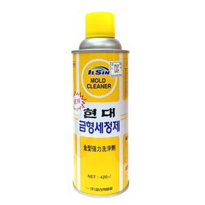 현대금형세정제 금속부품 사출금속금형몰딩세척제 420ml (단일상품)