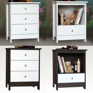 협탁 2단 3단서랍장/오픈/거실침실협탁/수납장/테이블