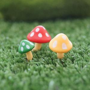 테라리움/젤캔들 재료-미니 버섯 미니어쳐 3P 세트