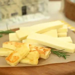 [산아푸드] 덴마크산 구워먹는 치즈 400g 10팩 캠핑 안주 에어프라이어 아이 간식 추천