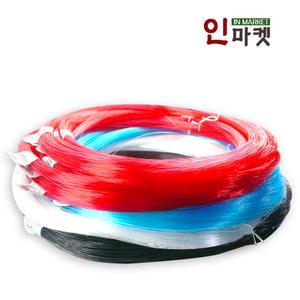 일반형 경심줄 1000M  레드 블루 블랙 20호~30호 선상 낚시줄 기둥줄