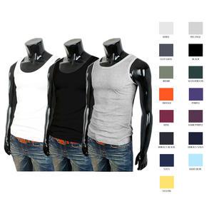 남자 나시/면 스판/반팔티/긴팔 티셔츠/늘어남X/남성/쫄티/운동/고탄력/쫀쫀/헬스