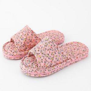 [쓰리몰] 남녀 3중쿠션 면 실내화 층간소음방지 거실화 학원 유치원 어린이집 사무실 실내슬리퍼