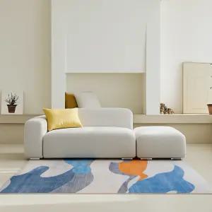 홈메이드 북유럽 단모 러그 사계절 거실 카페트 먼지없는 매트 5번