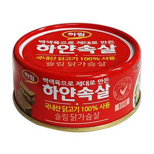하림 슬림 닭가슴살 135g x36캔 / 오리 하얀속살 훈제