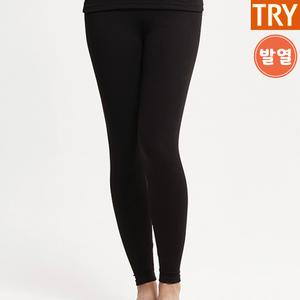 트라이 여자 기능성 내복 히트업 여성 내의 하의 타이즈 쫄바지 9DE73