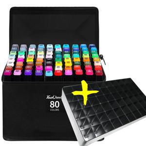 80색 유성매직 세트+스텐드/전문가용 미술 디자인 마카 마카펜 마커펜 드로잉펜 매직