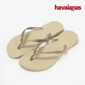 [하바이아나스] 슬림 플립플랍 여성 샌드그레이